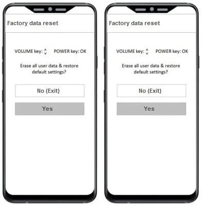 Hard reset LG G7 ThinQ