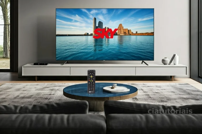 Como configurar controle Sky RC65SB?