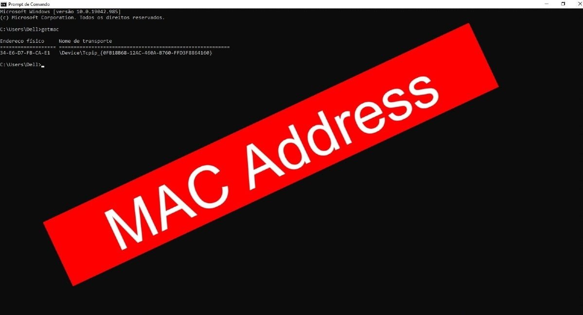 Como descobrir o endereço MAC do celular ou PC