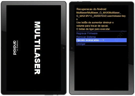 Como formatar o tablet Multilaser M10A pelo modo de recuperação?