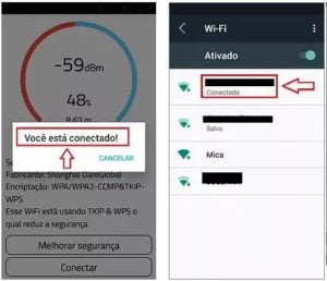 CONECTAR AO WIFI DO VIZINHO visual data 8