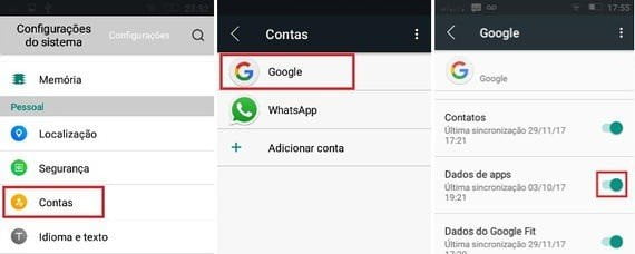 Status de download pendente no Google Play