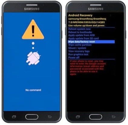 Como resetar Samsung Galaxy A5 (2017) pelo modo de recuperação?