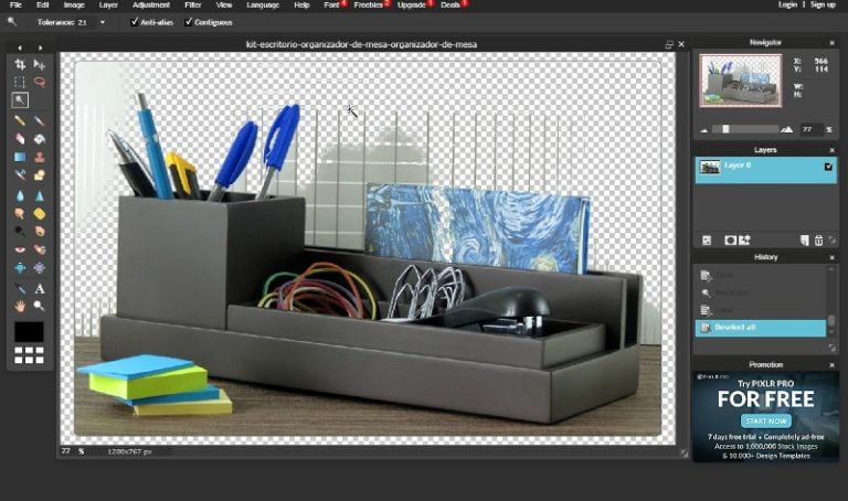 Como tirar fundo da imagem online (Transparente)