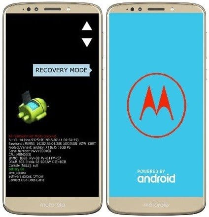 Como formatar o Motorola Moto E5 através do modo de recuperação?