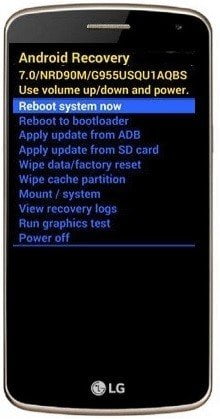 Hard Reset LG K5
