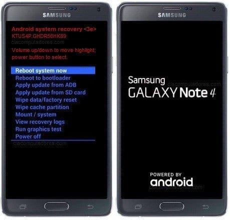 Como formatar o Samsung Galaxy Note 4 pelo modo de recuperação?