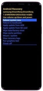 Como formatar Samsung Galaxy S9 e S9 Plus pelo modo de recuperação?