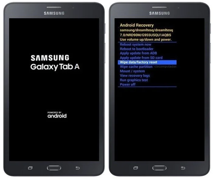Como formatar o Samsung Galaxy Tab A SM-T285 pelo modo de recuperação?