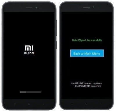 Como formatar o Xiaomi Mi 6?