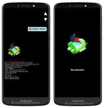 Como formatar Motorola Moto Z3 Play pelo modo de recuperação?