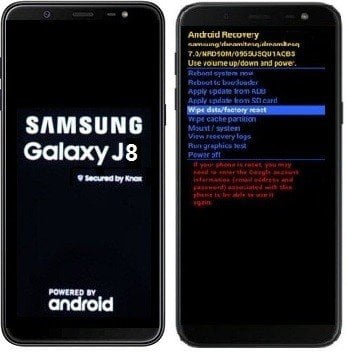 Como formatar Samsung Galaxy J8 pelo modo de recuperação?