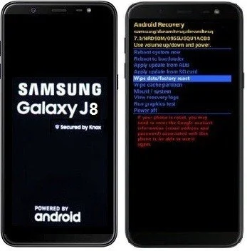 Como formatar Samsung Galaxy J8 pelo modo de recuperação?
