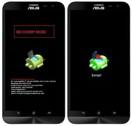 Hard Reset Asus Zenfone 2