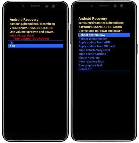 Como formatar Samsung Galaxy A8 2018 pelo modo de recuperação?