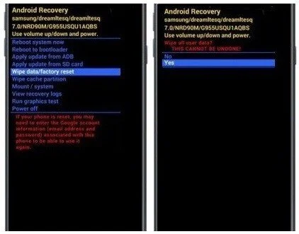 Como formatar Samsung Galaxy S7 Edge pelo modo de recuperação?