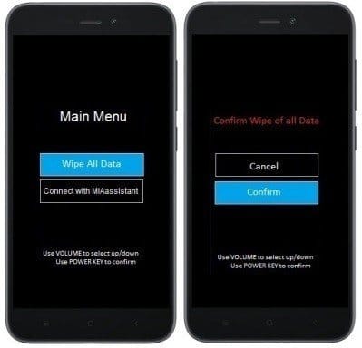 Como formatar o Xiaomi Mi 6?