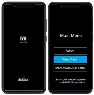 Como formatar Xiaomi Redmi Note 6 Pro desligado?