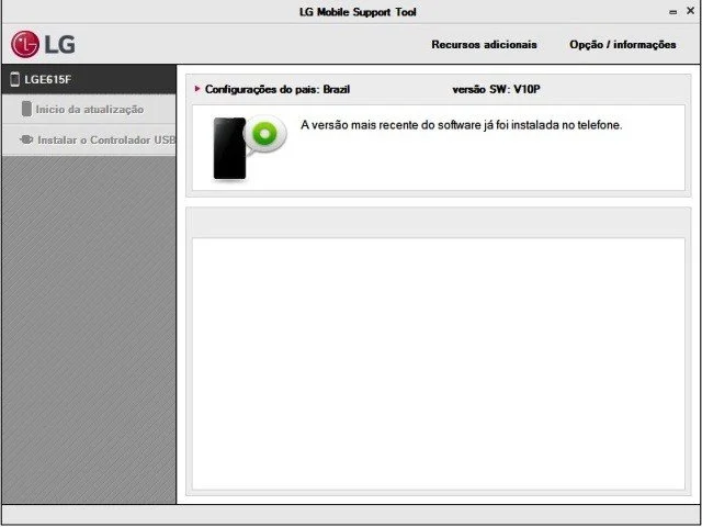 Formatar celular LG pelo PC