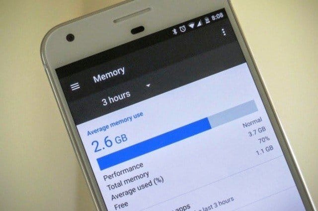 limpando a memória do celular