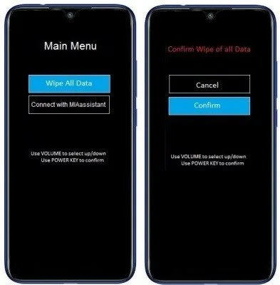 Como formatar Xiaomi Redmi Note 6 Pro desligado?