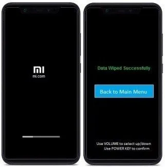 Como formatar Xiaomi Redmi Note 6 Pro desligado?