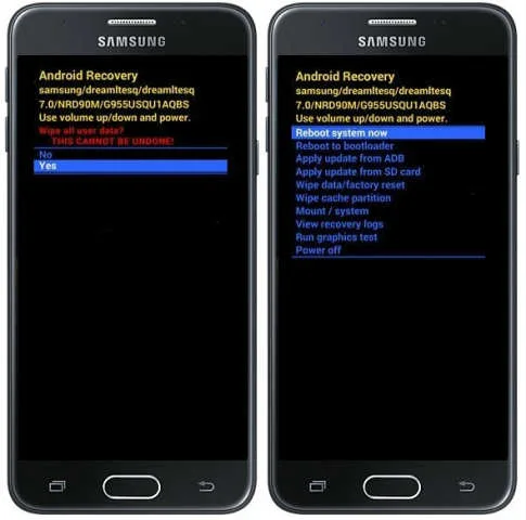 Como formatar Samsung Galaxy J5 Prime pelo modo de recuperação?