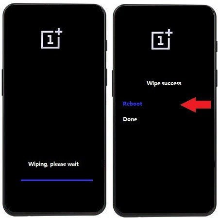 Como formatar o OnePlus 6T pelo modo de recuperação?