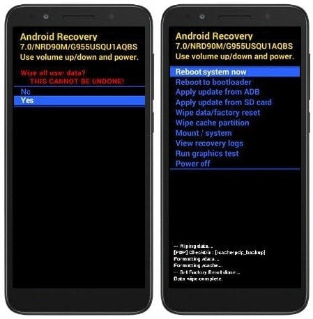Como formatar o Alcatel 1X (2019) pelo modo de recuperação?