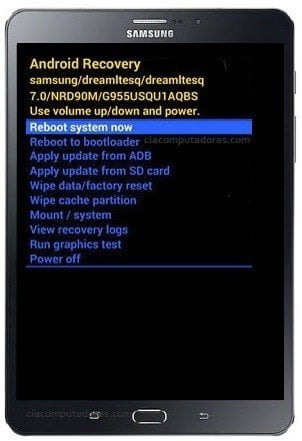 Como formatar o Samsung Galaxy Tab S2 8.0 4G pelo modo de recuperação?