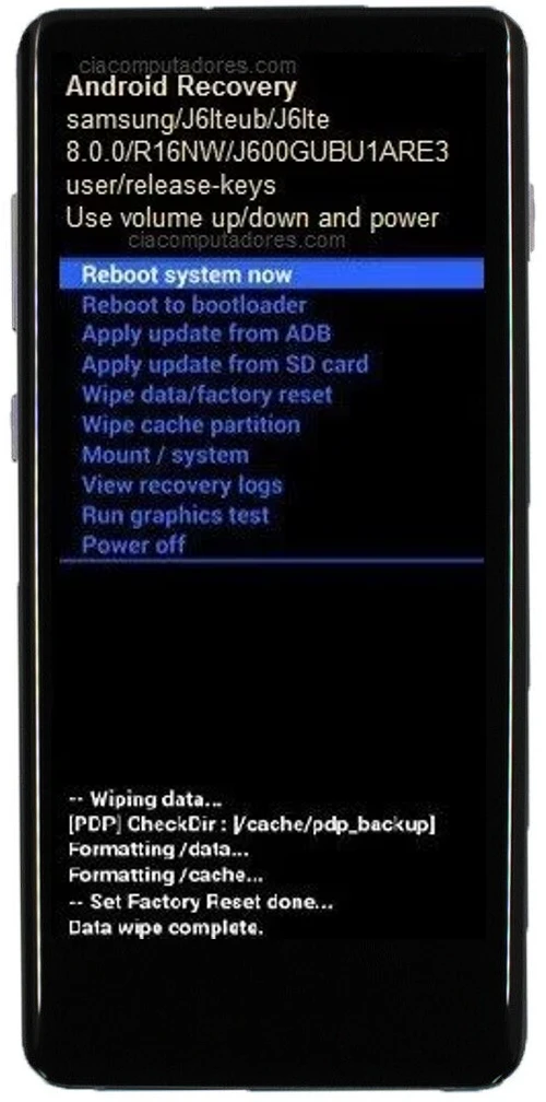 Como formatar Samsung Galaxy S10 pelo modo de recuperação?