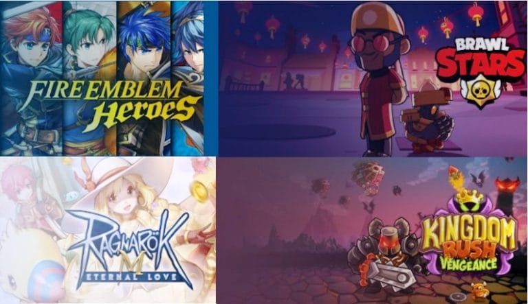 Jogos recomendados pelo Google Play Store (2019)