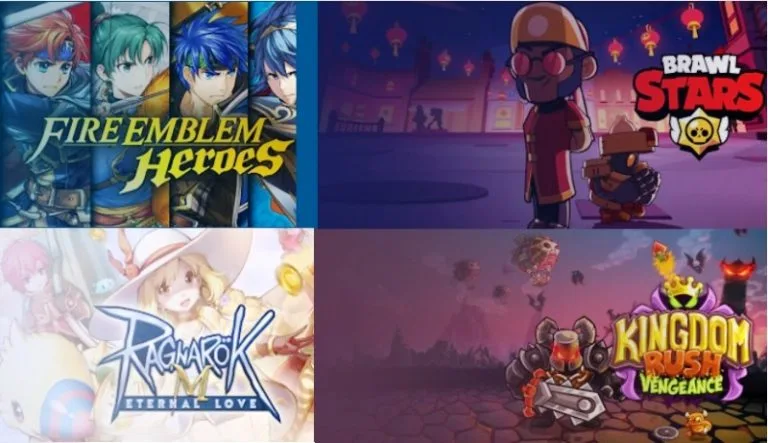 Jogos recomendados pelo Google Play Store (2019)