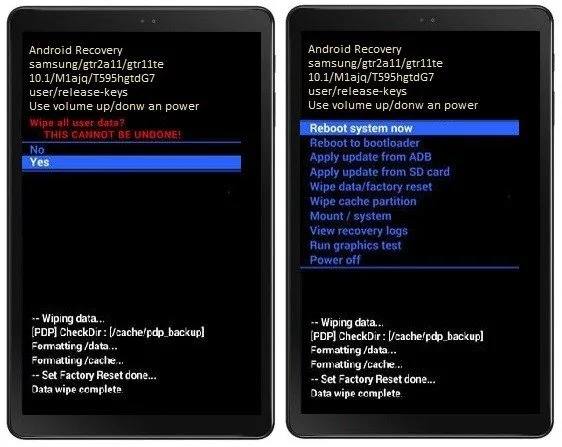 Como formatar o Samsung Galaxy Tab A (2019) pelo modo de recuperação?