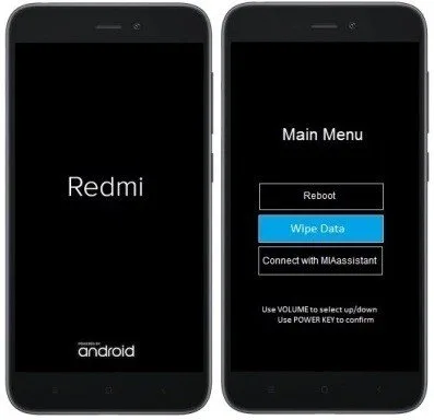 Como formatar o Xiaomi Redmi GO através do modo de recuperação?