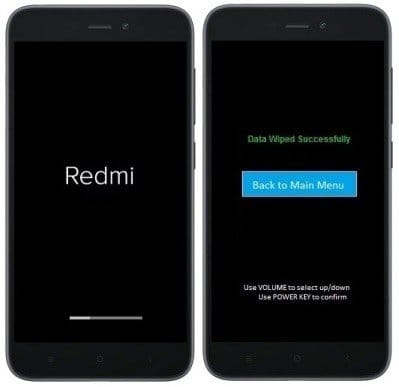 Como formatar o Xiaomi Redmi GO através do modo de recuperação?
