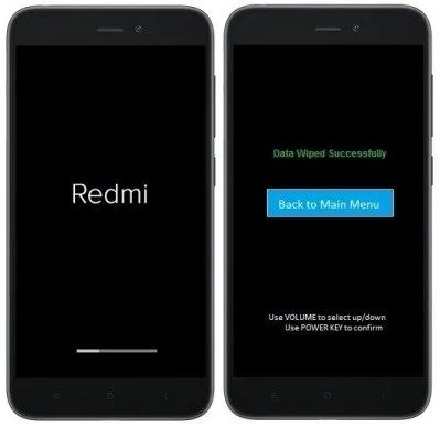 Como formatar o Xiaomi Redmi GO através do modo de recuperação?