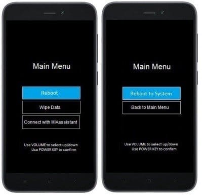 Como formatar o Xiaomi Redmi GO através do modo de recuperação?