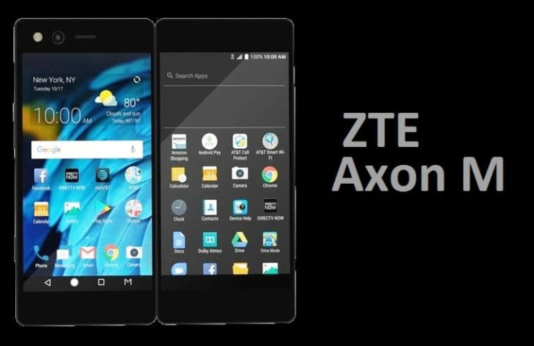 Como formatar ZTE Axon M