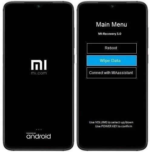 Como formatar Xiaomi Mi 8 Lite pelo modo de recuperação?