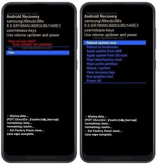 Como formatar o Samsung Galaxy A80 pelo modo de recuperação?