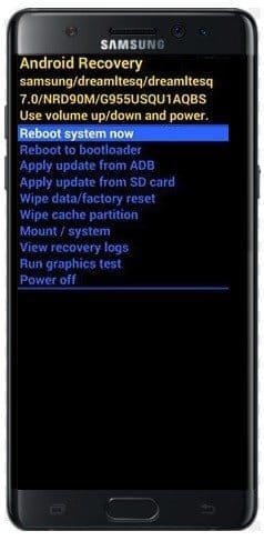 Como formatar o Samsung Galaxy Note 7 através do modo de recuperação?