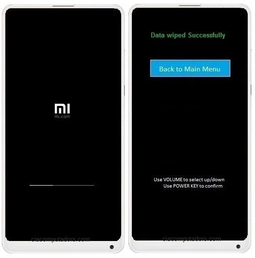 Como formatar Xiaomi Mi Mix 2S pelos botões?