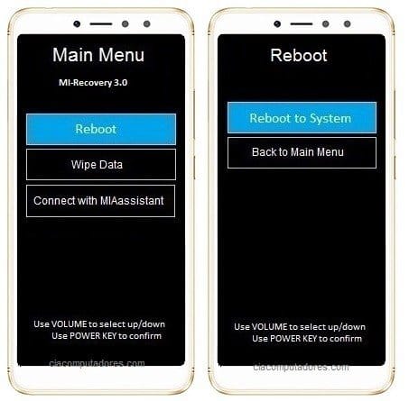 Como formatar Xiaomi Redmi S2 pelos botões?