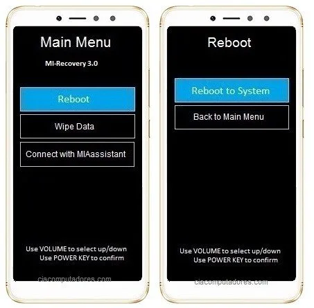 Como formatar Xiaomi Redmi S2 pelos botões?