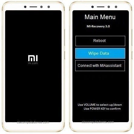 Como formatar Xiaomi Redmi S2 pelos botões?