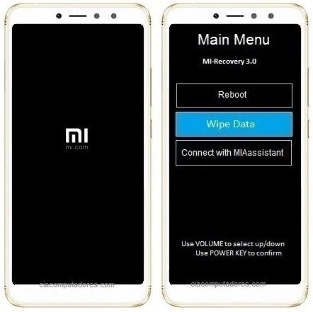 Como formatar Xiaomi Redmi S2 pelos botões?