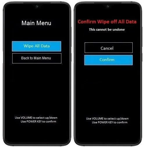 Como formatar Xiaomi Mi Play Dual pelo modo de recuperação?