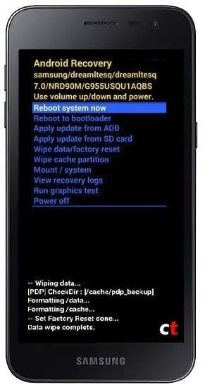 Como formatar o Samsung Galaxy J2 Core pelo modo de recuperação?