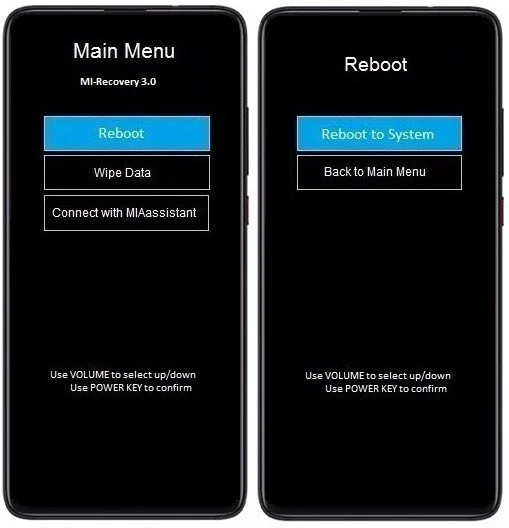 Hard Reset Xiaomi Redmi K20 pelos botões